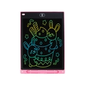 Pink 12-inch LCD writing tablet for kids with colorful handwriting and stylus - 10 Inch MKC Colorful Handwriting / Pink