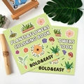 Bold and Easy Plants & Flowers coloring book for children featuring simple botanical motifs - Plants & Flowers (TS04-Plants & Flowers)