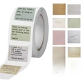 Vintage literary quote sticker roll featuring 0.85 inch round labels for gifts - Jjt037 Inspirational Path (10 Images 500 Sheets/roll)