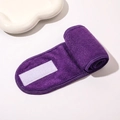 Velcro Headband - Dark Purple