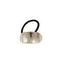 Ovaal Gebarsten 5cm / Zilver