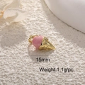 Detailansicht des rosa Eiscreme-Anhängers mit Maßen 15mm und Gewicht von 1,1g pro Stück - Rosa Eiscreme