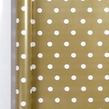 Carta da regalo oro opaco a pois bianchi per Natale e regali di compleanno - Pois Bianchi su Oro