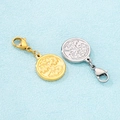 Tree of Life stainless steel pendants in gold and silver finish with lobster clasps - Tree of Life Style 1