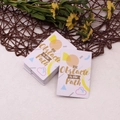 Inspirational white quote card 'The Obstacle is the Path' with colorful geometric decor - INS Blessing Card #4 - Inspiring Quotes