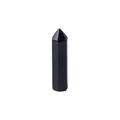 Single pointed black obsidian hexagonal crystal pillar energy stone for healing - 32*8*8mm / Obsidian
