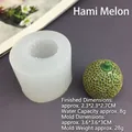 Mini-meloen siliconen vorm voor fruitmousse en chocolade cake decoratie - Cantaloupe Vorm