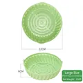 Cestino in silicone verde chiaro per friggitrice ad aria da 5L plus con due manici - Gen 2 Verde 22cm