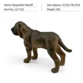 Statuetta realistica di Mastino Napoletano 10,5cm modello cane marrone da scrivania - Mastino Napoletano (PL127-522)