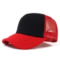Red Black Red Mesh