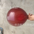 Thickened 10-inch dark red matte latex balloon for wedding and party decoration - Crystal Wine Red