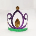 Kleurrijke Carnaval Pailletten Diadeem Kroon Haarband Feest Haartoebehoor Artikel - Pailletten Kroon Stijl 4