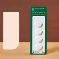 Cat paw shaped diatomite desiccant blocks in a 4-piece pack for pet food storage - 4Pcs-Cat Paw Drying Blocks