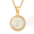Gold Letter T