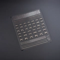 Self-adhesive 5D nail sticker TL-028 with golden bows, rhinestones and mesh patterns - Silver Bowknot Metal Line Style (TL-028)
