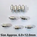 Silver cylindrical magnetic jewelry clasp for bracelets, size approx 6.0x12.0mm - Cylinder Style / Silver