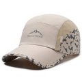 Beige Herren-Baseballkappe mit Mesh-Einsätzen und Tarnmuster für den Sommer - Verstellbar / Khaki