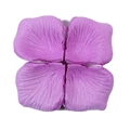 Stack of realistic purple fabric artificial rose petals for romantic wedding decoration - Light Purple (Approx. 100pcs)