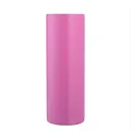 Insulated 20oz skinny tumbler in matte purple pink finish with sublimation coating - 20oz / Rose Red