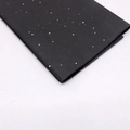 Folded black tissue paper with sparkling holographic glitter dots for gift wrapping - Sparkle Black