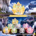 Translucent Nine-Tailed Fox figure collection including 6 regular and 2 hidden styles - -405 Ancient Poetry And Painting Nine-tailed Fox Box 6 / Full Box Set