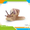Realistic snail animal model toy weighing 45g with detailed shell and texture - Snail (PL127-1667)