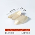 Vaschette in legno a barchetta per sushi e snack 14x8x2cm 50 pezzi per confezione - Barca in Legno da 5 Pollici (50 Pezzi/Confezione) 14*8cm