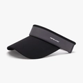 Cappello parasole da donna in seta ghiaccio anti-UV con design bicolore nero e grigio - Regolabile / Nero