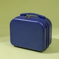 Dark blue 14-inch mini hardshell suitcase and makeup vanity case with metal zippers - 14" / 069# Royal Blue