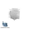 3D snail silicone mold for DIY succulent pots and gypsum ornaments with dimensions - Snail Flower Pot