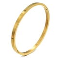 【48】gold 4mm Plain Finish