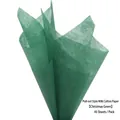 Christmas green milk cotton floral wrapping paper for DIY bouquets, 45 sheets per pack - 43*56cm (45pcs/Pack) / Christmas Green