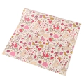 Close-up of wrapping paper with romantic cartoon illustrations and LOVE text patterns - Unicorn Animal Style