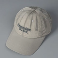 Macro view of quick-dry baseball cap fabric with Dreams Come True embroidery detail - M (56-58cm) / Gray
