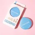 Blue Rubycell marshmallow makeup puff in a white box for smooth foundation application - Soft Puff (Thick & Soft / Blue)