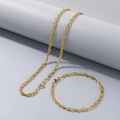 3.6mm Gold Bracelet 20CM
