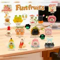 Luminous Lucky Fox cat fruit resin blind box collection with flocking and glow effects - -15 Cat Pai Is Indeed Interesting Set 12 / Full Box Set