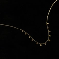 Collar De Lágrima De Oro