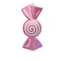 Pink and white candy cane cushion for Christmas dance performance, 40cm length - 40CM Spiral Pink White Candy (Single)