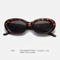 Retro cat eye sunglasses with tortoiseshell frame and grey lenses model 30 - Tortoiseshell Frame Black Grey Lens