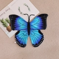 Costume da ali di farfalla blu sfumato con motivi a pois bianchi per travestimenti - 40*30cm Fodera (Senza Imbottitura) / Blu