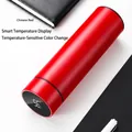 Chinese red smart 316 stainless steel vacuum flask with LED temperature display lid - 304 Stainless Steel Smart Series / Premium Smart Red