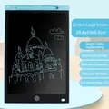12 inch sky blue LCD writing tablet for kids with stylus and monochrome screen - 【Monochrome】12 Inch Blue