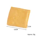 Lifelike PVC dried tofu food model with grid texture, 6.5cm length and 32g weight - Dried Tofu Model / 6.5cm