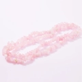 Pink irregular natural crystal agate stone beaded bracelet for DIY jewelry making - Pink