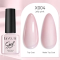Esmalte de uñas en gel LILY'CUTE rosa gelatina X004 frasco 7ml con acabado brillo mate - 04