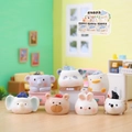Cute resin animal figurine blind box set featuring panda and koala desktop ornaments - 1244-3 Cute Things Fun Set 6 / Random One