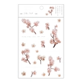 Floral PET stickers with pink cherry blossom motifs for DIY scrapbooking decoration - Cherry Blossom