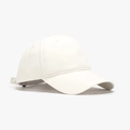 Gorra de béisbol clásica de lona de algodón blanco con correa ajustable y estilo vintage - Ajustable / Blanco