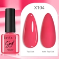 Vibrant pink UV LED gel nail polish in glossy and matte finishes 7ml bottle - Pink (104)